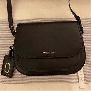 MARC JACOBS Leather Crossbody/Clutch Bag [can be worn dressed up or casual]